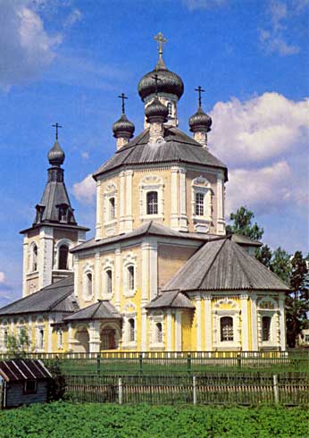 Село Рогожа. Спасо-Преображенская церковь